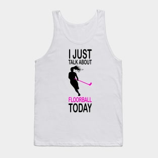 floorball player Tank Top